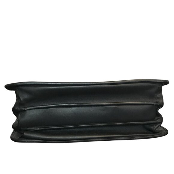 Hartmann Briefcase Classic Black Leather Executive Professional Document Bag 18" - Picture 7 of 14